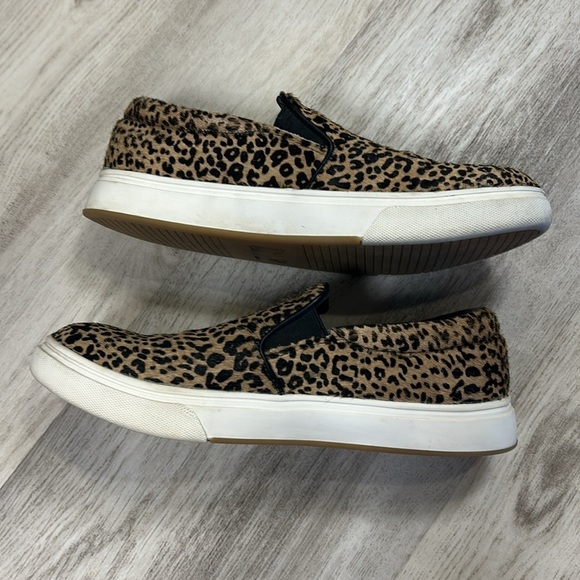 Steve Madden Coulter Cow Hair Animal Print Women’s Slip-On Casual Loafer Sneaker - Picture 8 of 14